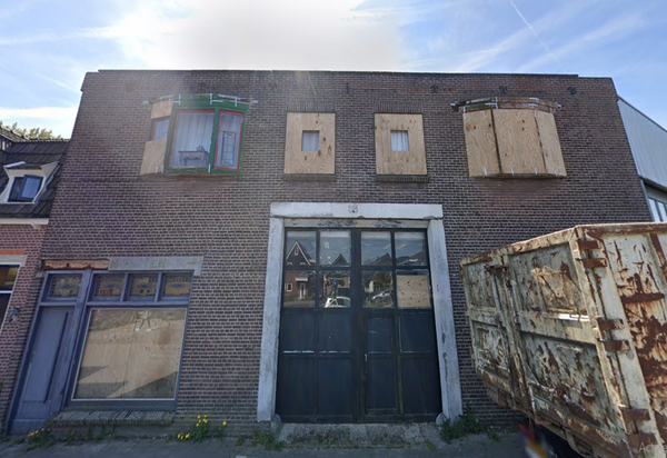 Café du village, lieu abandonné en Pays-Bas