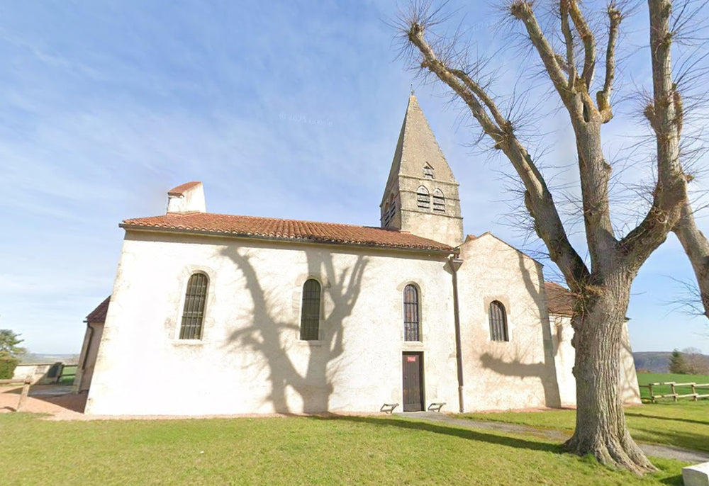 The Church of Saint Aignan, abandoned place in France