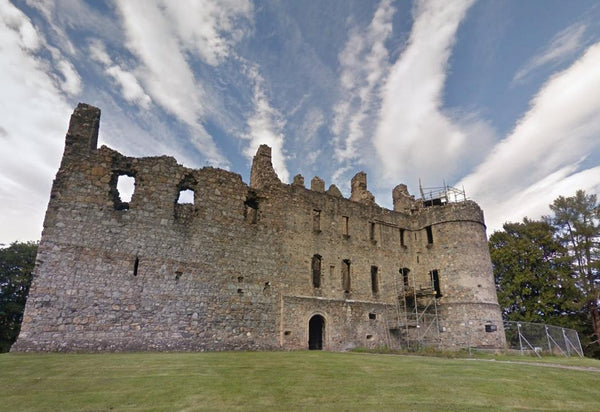 Balvenie Castle, abandoned place in England