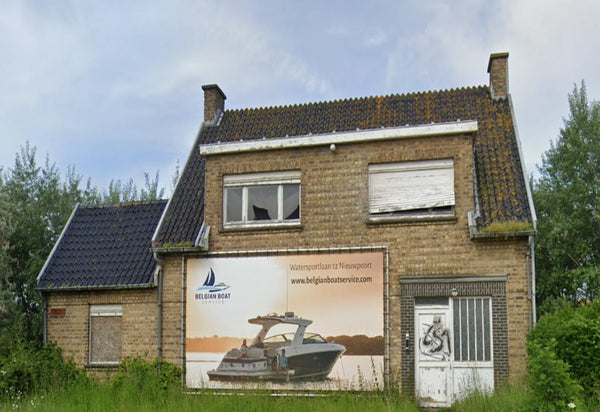 Maison Ganzepoot, lieu abandonné en Belgique