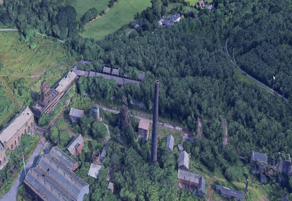 Old Coal Mine, abandoned place in England